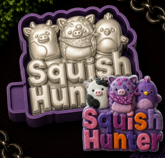 Squish Hunter Freshie Mold