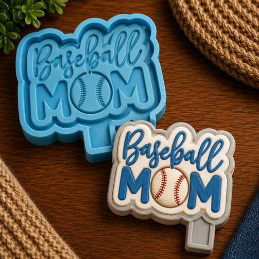 Baseball Mom Freshie Mold
