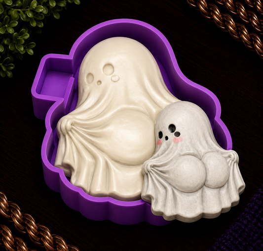 Booty Ghost Freshie Mold