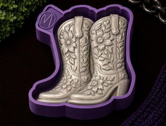 Cowboy Boots Freshie Mold