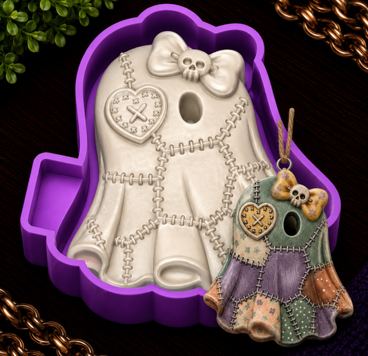 Patchwork Ghost Freshie Mold