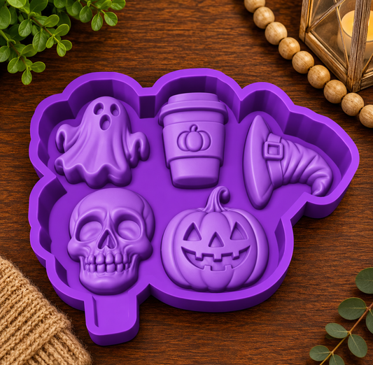 Halloween Charmie Freshie Mold