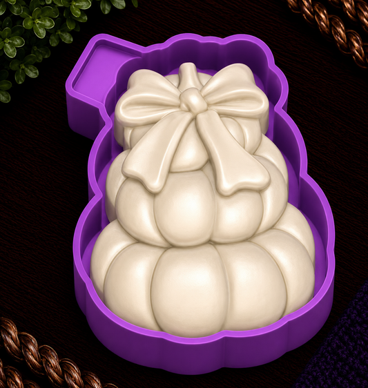 Triple Pumpkin Freshie Mold